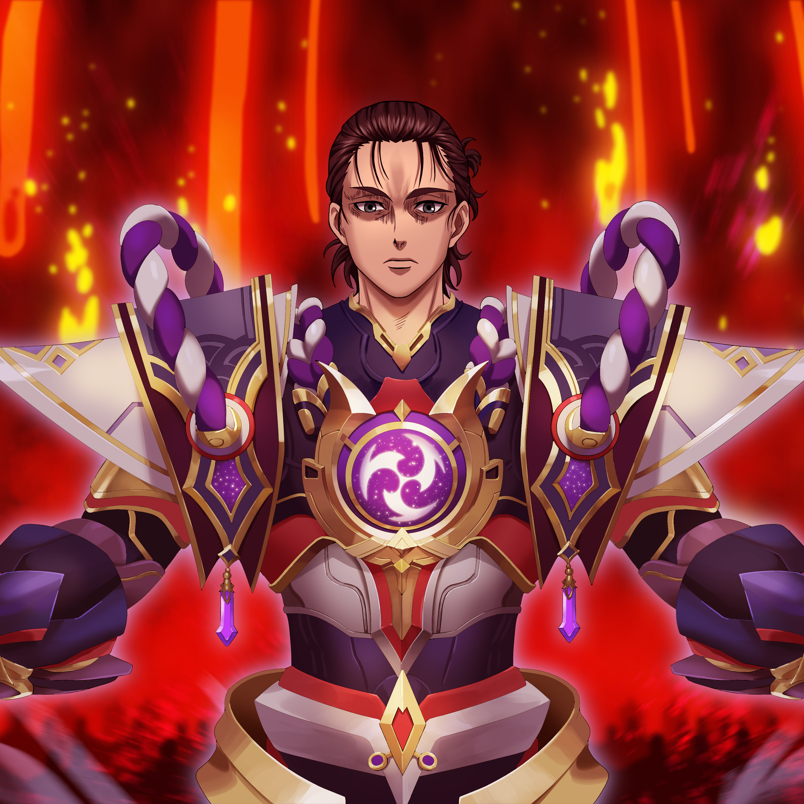 Scaramouche, Genshin Impact — cover art